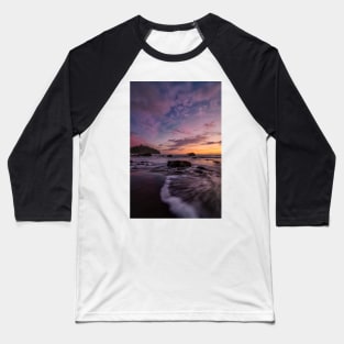 Sunset Seascape from Northern California Baseball T-Shirt